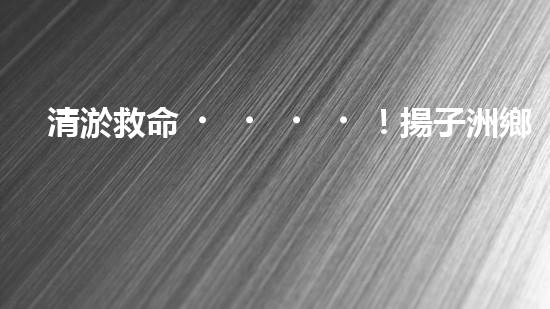清淤救命！揚子洲鄉(xiāng)市政管道遭堵塞，一場阻斷生命通道的危機悄然降臨！